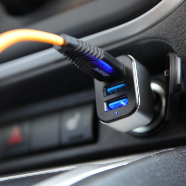 4.4 Amp 3-Port USB Car Charger
