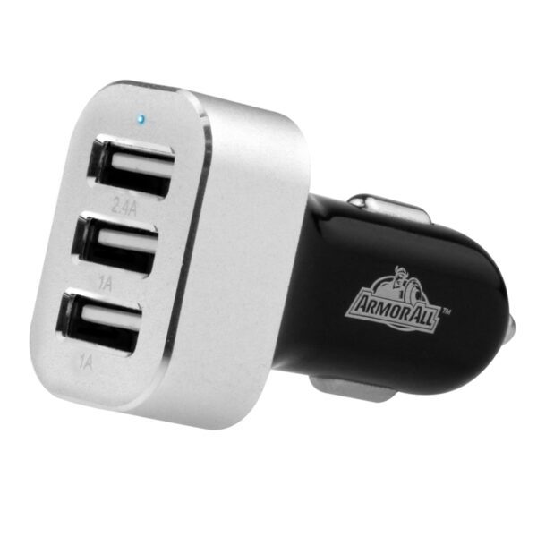 4.4 Amp 3-Port USB Car Charger